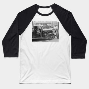 Farm Children Visiting Town, 1941. Vintage Photo Baseball T-Shirt